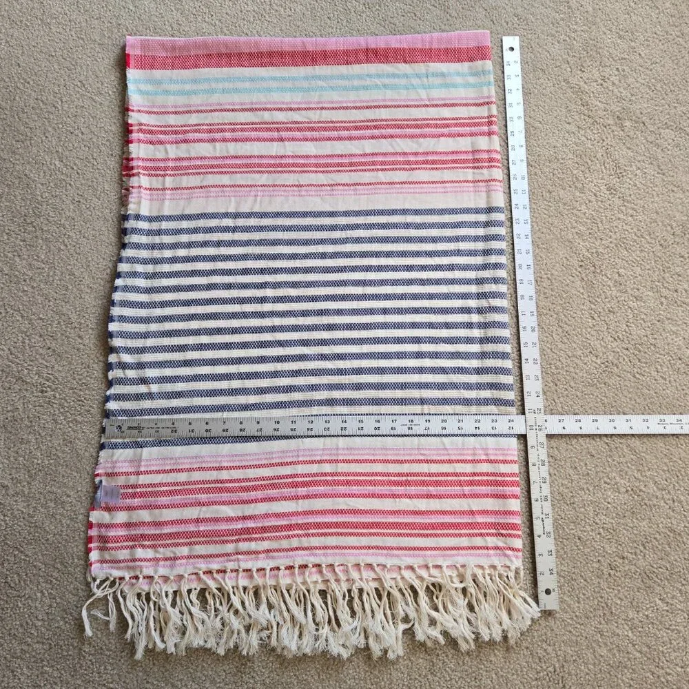 NWOT J. Jill Cotton Blanket Scarf Wrap Large